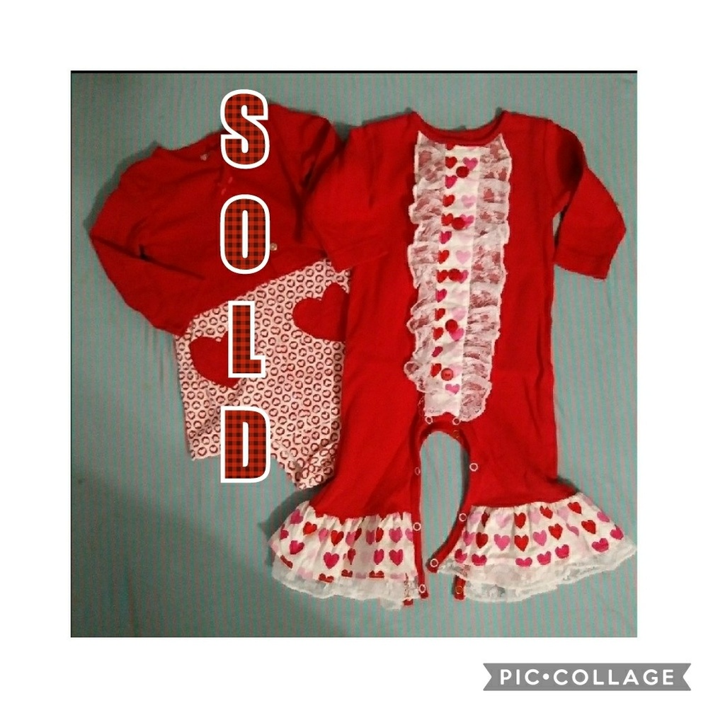 Valentine's Day Romper💝 12M